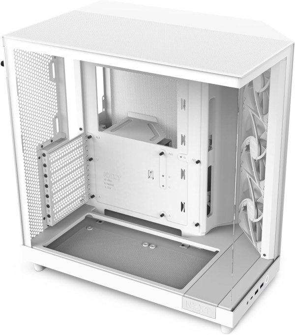 NZXT H6 Flow 海景房鱼缸机箱 中塔自带120mm 3风扇