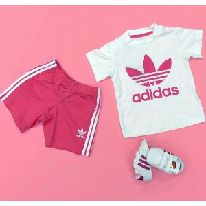限今天：Adidas 儿童服饰清仓特卖  $12收童装2件套