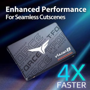 💥史低价💥：TEAMGROUP 十铨Vulcan Z 480BG SLC缓存SSD SATA接口