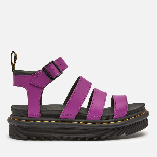 凉鞋 紫色新款
