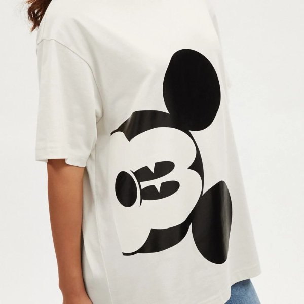 Disney X Coach 米老鼠溜冰 T 恤
