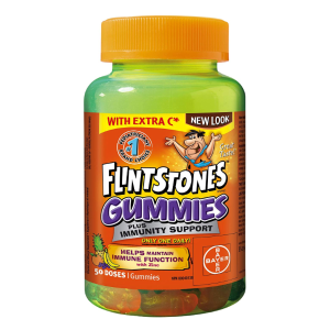 Flintstones Bayer 拜耳 儿童复合维生素软糖 50粒