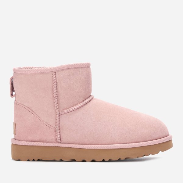 粉色mini雪地靴