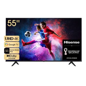 史低价：Hisense 55A68H 55吋 4K UHD 2022款 Google 智能电视