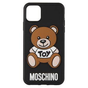 Moschino可可爱爱黑色 Teddy Bear iPhone 11 Pro Max 手机壳
