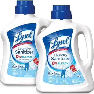 Lysol 衣物消毒剂2X2.7L 洗衣时轻松除菌防疫 儿童衣物可用