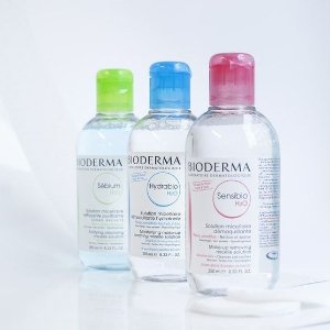 Bioderma 粉瓶卸妆水敏肌必入 绿瓶控油洁净 温和卸妆巾25片$9.68