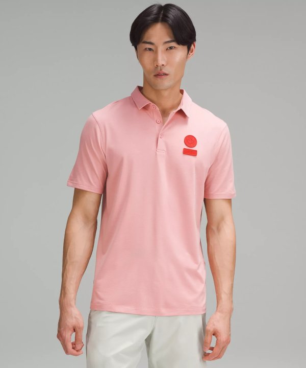 Team Canada Evolution 粉色polo短袖