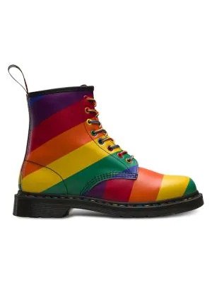 男款1460 Pride 彩虹马丁靴