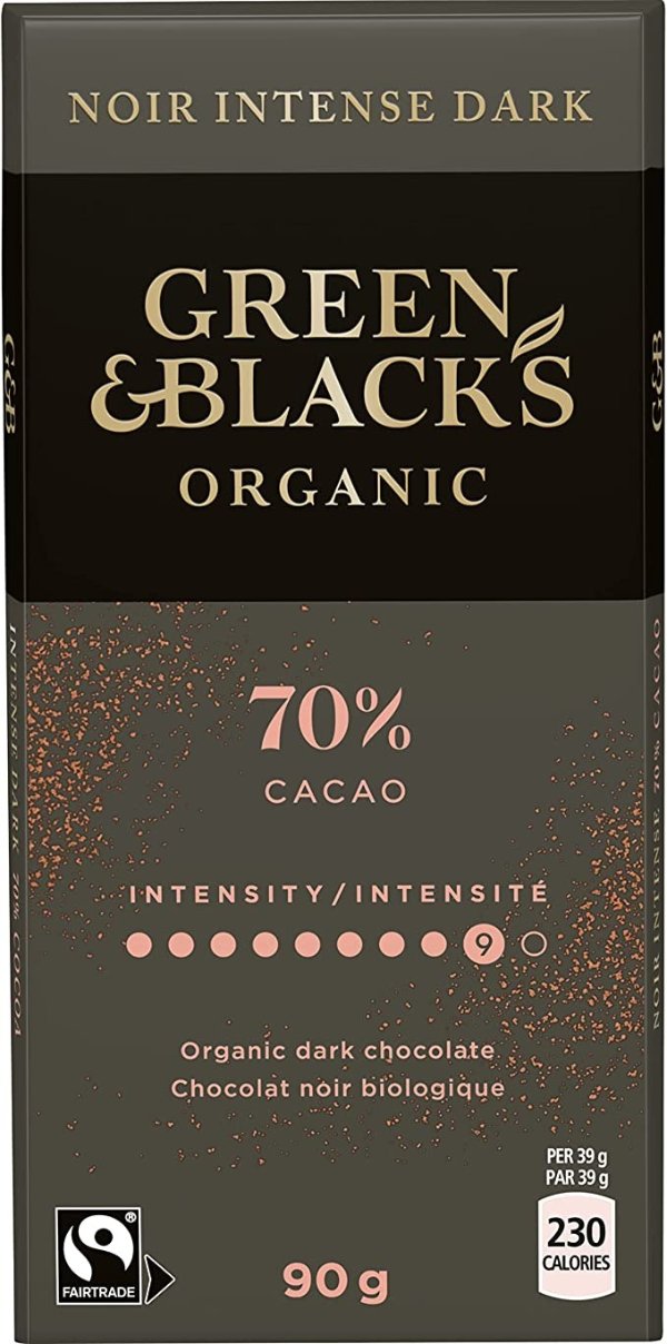 GREEN & BLACKS 70% 有机黑巧克力