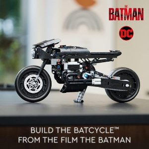 💥史低价💥：LEGO Technic 机械组 42155 BATCYCLE 蝙蝠侠摩托车