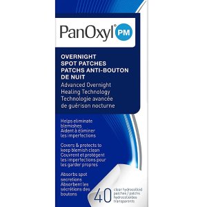 Panoxyl 粉刺痘斑贴 透明款40片 每贴仅$0.2 睡一觉痘立消