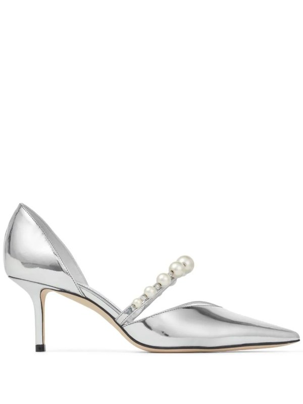 Aurelie 65mm 珍珠高跟鞋