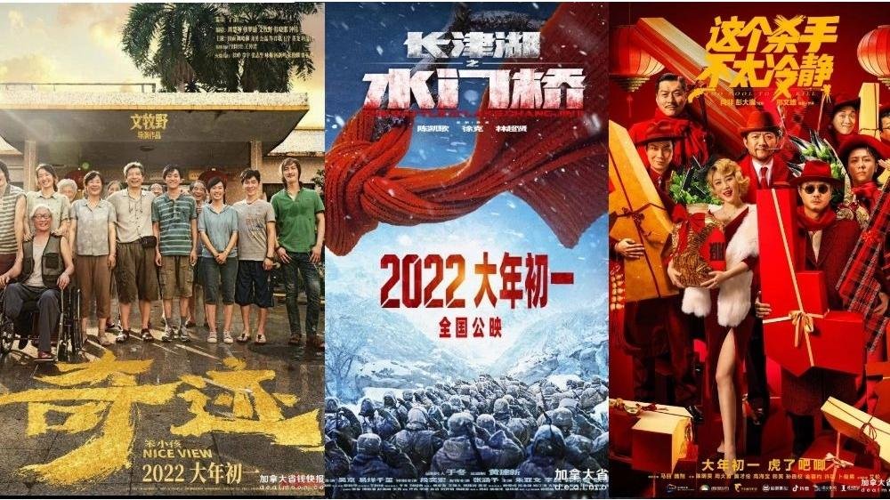 2022春节档有8部电影上映！爆笑、催泪、战争和励志片全都有，你先看哪一部？