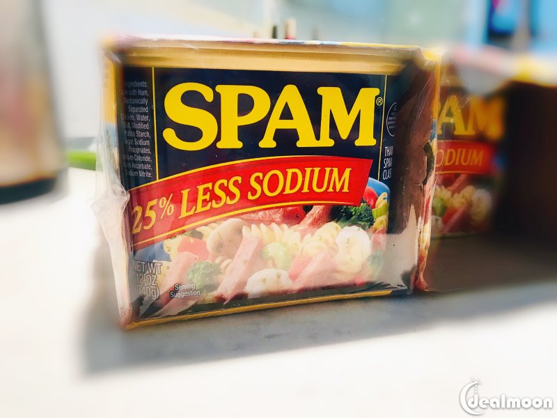 spam低钠午餐肉