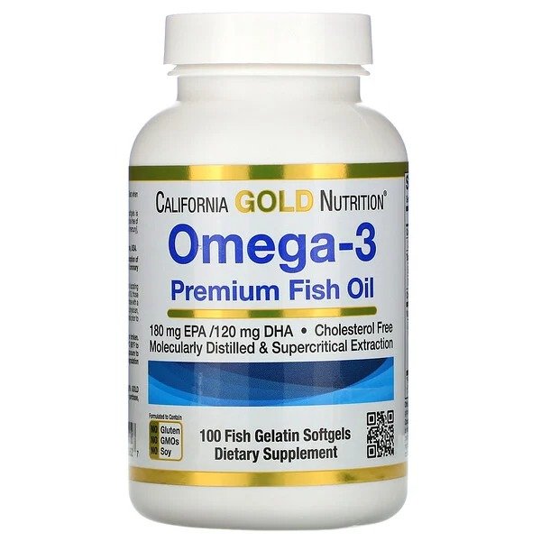 Omega-3 鱼油 100粒
