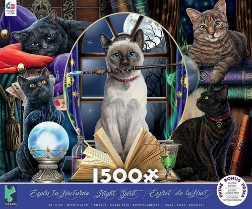 猫咪拼图 1500片
