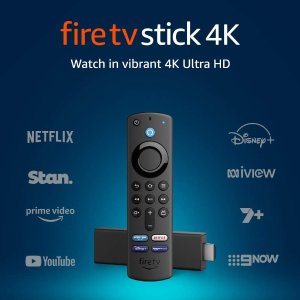 Fire TV Stick 4K 电视棒 + Alexa 语音遥控器