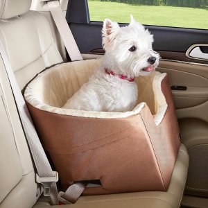 Amazon Basics 狗狗加高安全座椅 减少干扰驾驶更安全
