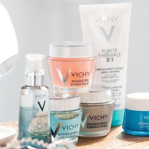 Vichy 薇姿护肤品热卖  收89号精华、补水面膜