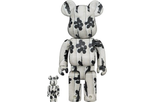 Bearbrick Flying Balloons Girl 积木熊