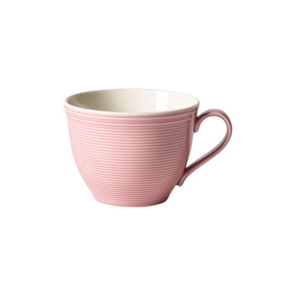 粉色咖啡杯