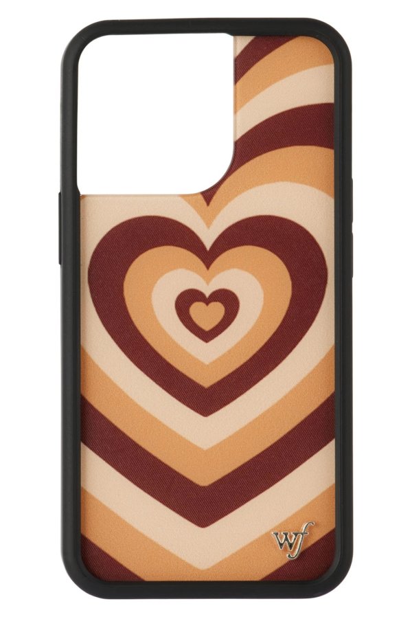 Brown Latte Love iPhone 13 Pro 手机壳