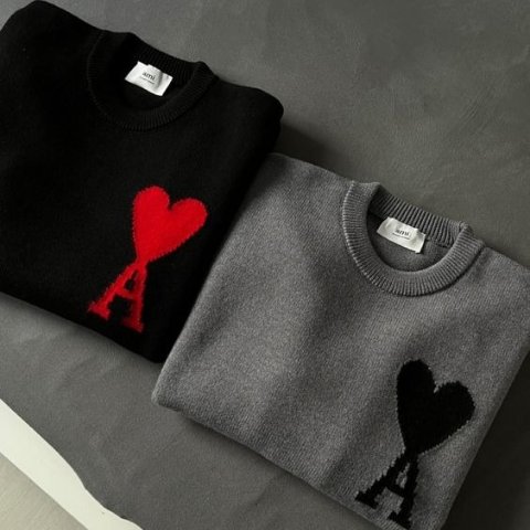 5折起！小爱心短袖€119AMI Paris 精选大促 Puma联名夹克€221、爱心卫衣€252