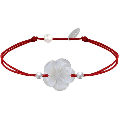 小花 红手链