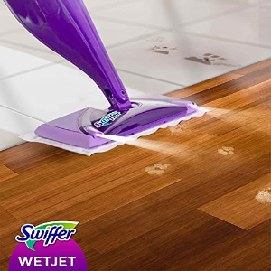 Swiffer 电动喷水拖把 持久湿润 消毒杀菌 适合所有地板材质