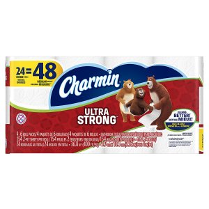Charmin Ultra Strong 厕纸-24卷