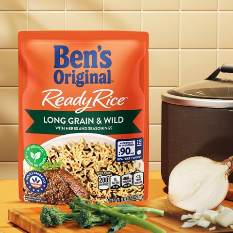 BENS ORIGINAL Long Grain Wild Rice Fast Cook 6 2 Ounce Pack Of 12