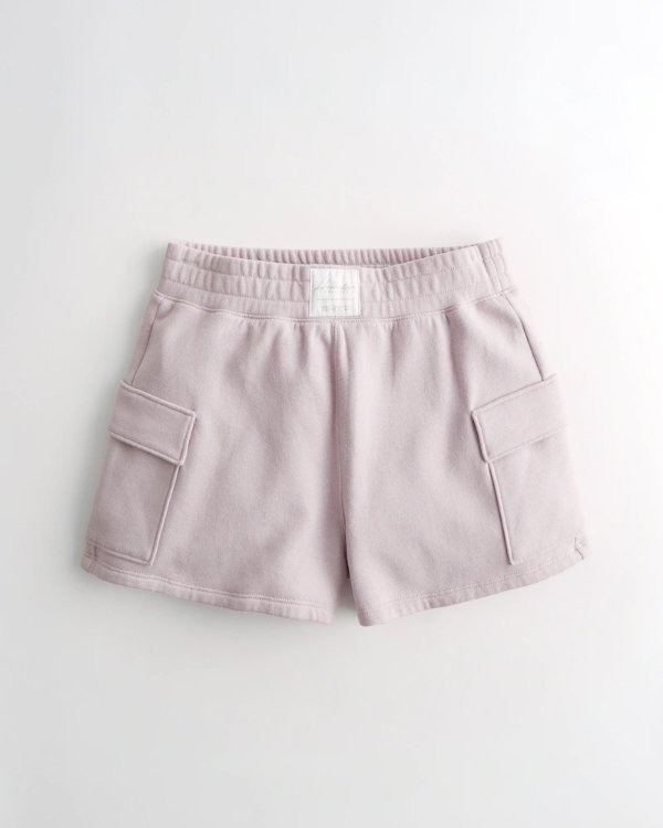 香芋紫短裤 