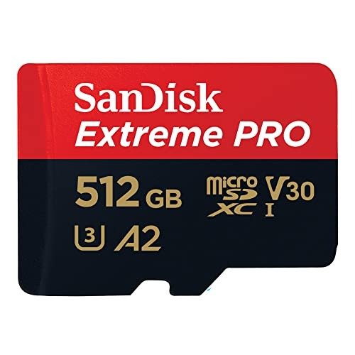 512GB Extreme PRO microSDXC 存储卡
