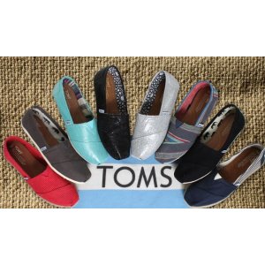 Toms 促销区美鞋、美包及太阳镜折上折热卖