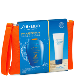 Shiseido 蓝胖子SPF50+晒后修复套装补货了~真的晒不黑