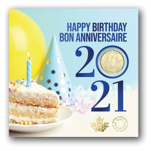 Canada Post 2021年纪念币 结婚、生日送人收藏选择