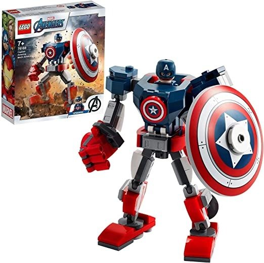 ® Marvel Avengers Classic Captain America Mech Armour 76168 Building Kit