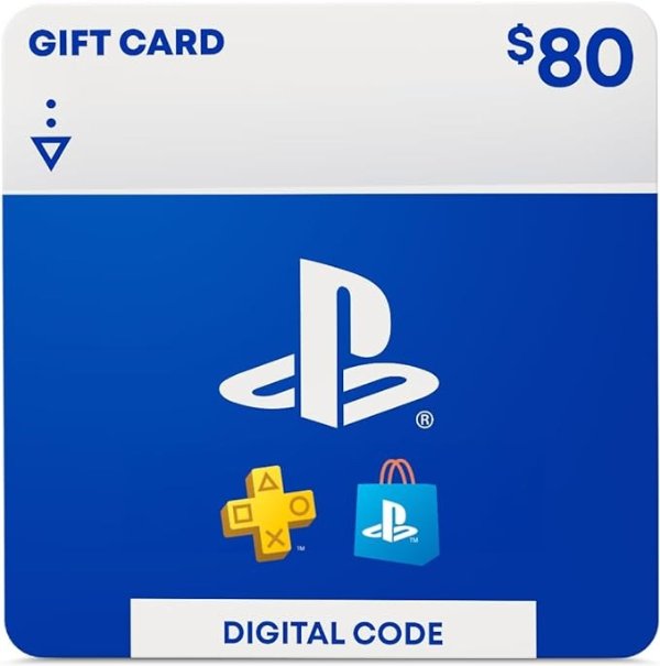 $80 PlayStation Store Gift Card 数字礼卡