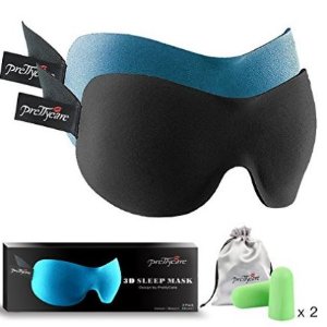 PrettyCare 遮光3D立体眼罩套装 2个装