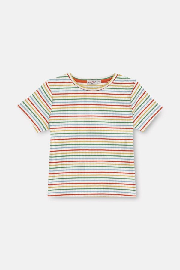 儿童纯棉条纹T恤1-10岁