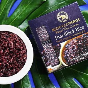 Blue Elephant 泰国100%有机全麦黑米 抗氧化高纤营养米
