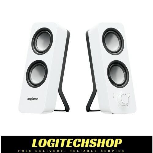 Z200 2.0 Multimedia Speakers- White (FREE POSTAGE)