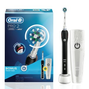 Oral-B 升级版 Pro 2 2000 电动牙刷热卖 蓝黑可选