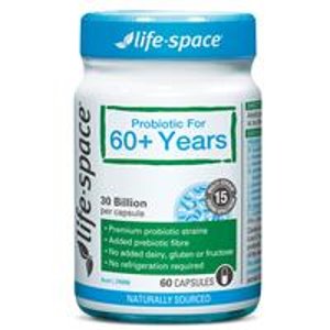 超值价：Life Space  60+岁老年人益生菌  60粒
