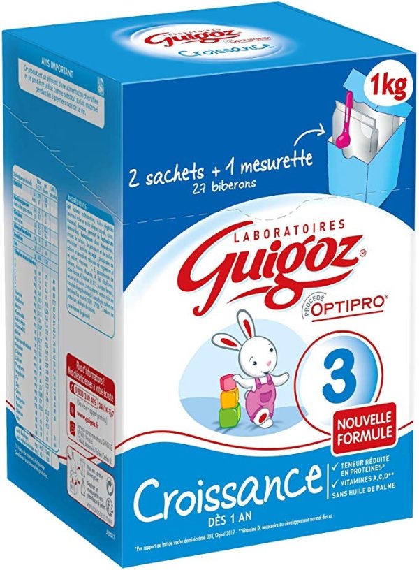 GUIGOZ 3 段奶粉