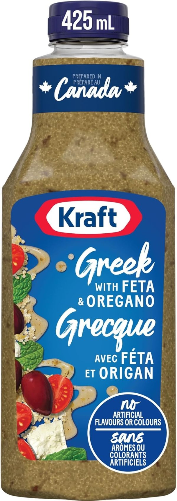 Kraft 希腊风味菲达奶酪 沙拉酱料 425 ml 