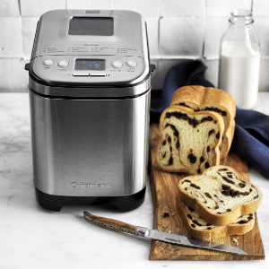 史低价：Cuisinart 不锈钢 全自动面包机 在家轻松做面食
