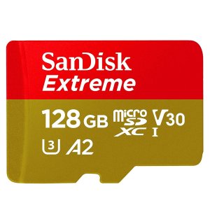 SanDiks 闪迪128GB Extreme 内存卡 送适配器