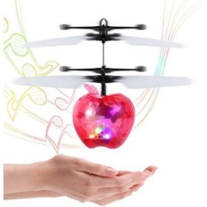 OCDAY 手控感应悬浮音乐发光水晶苹果飞行玩具